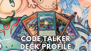 Competitive Code Talker deck profile January 2024 TCG Yugioh