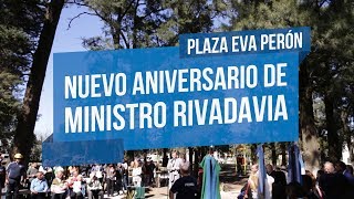 NUEVO ANIVERSARIO DE MINISTRO RIVADAVIA