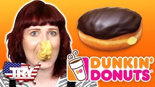 Irish People Try Dunkin' Donuts For The First Time... in AMERICA!