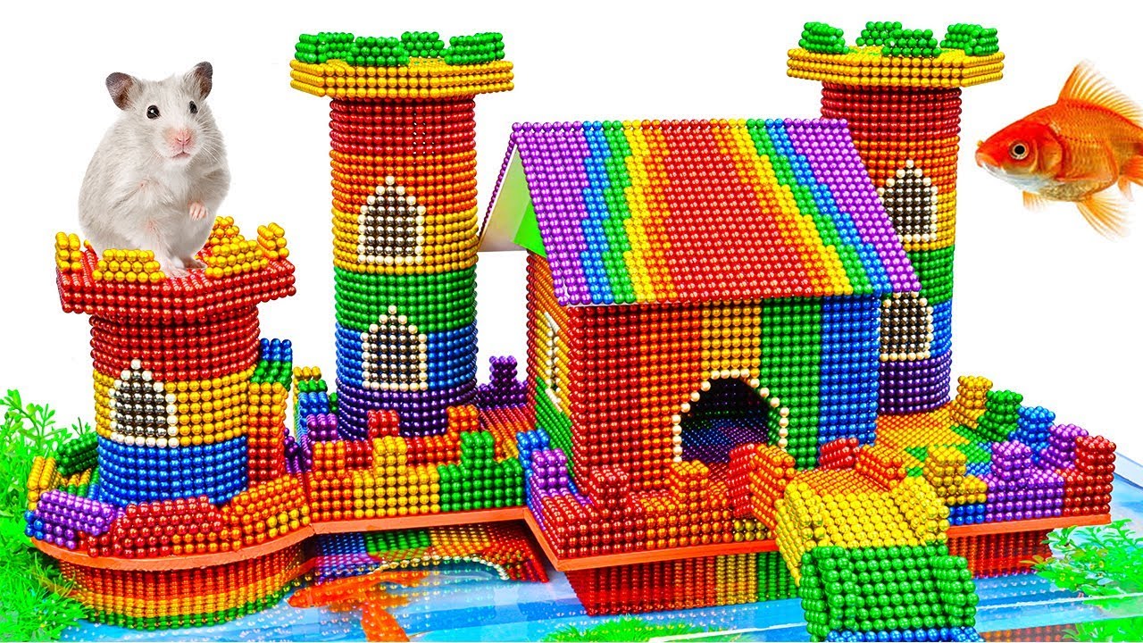 Curated visual reference: Fresh Look at DIY Build Hamster Castle Stilts On Fish Pond With Magnetic
