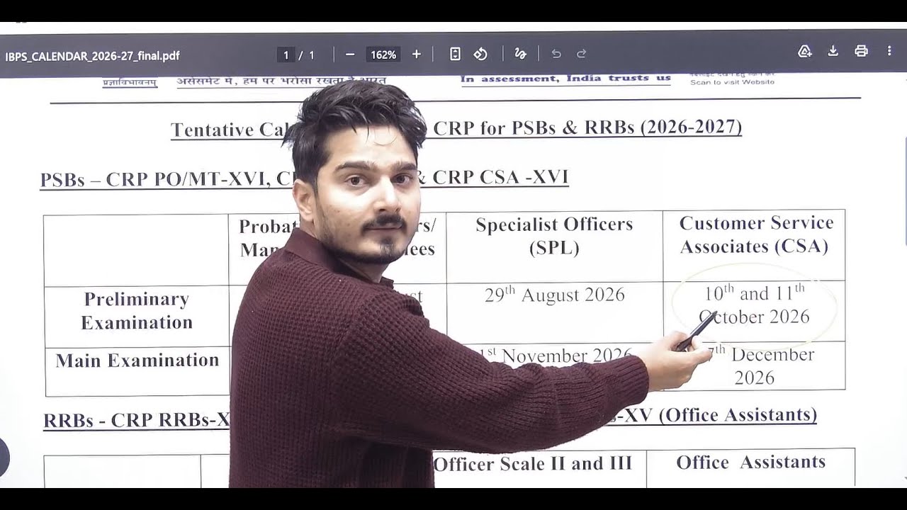 🔔Official IBPS Calendar 2026 Out | Major Changes Explained & How to tackle it