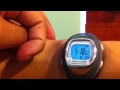 Sportline heart rate watch