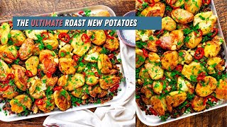 Crispy Roast New Potatoes - The Ultimate New Potatoes Recipe