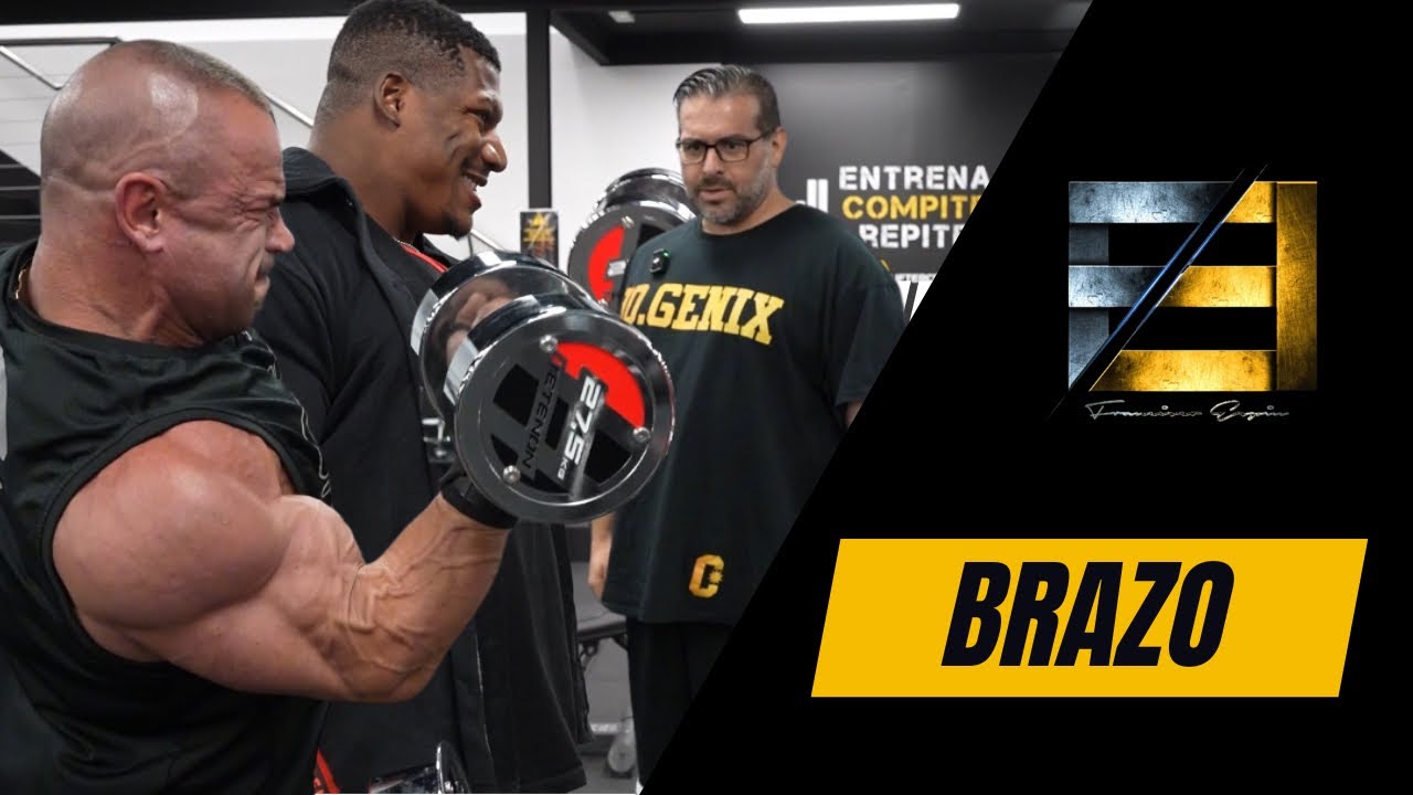 ENTRENAMIENTO DE BRAZO CON RUBIEL MOSQUERA Y ANGEL CALDERÓN 🔥FRANCISCO ESPÍN