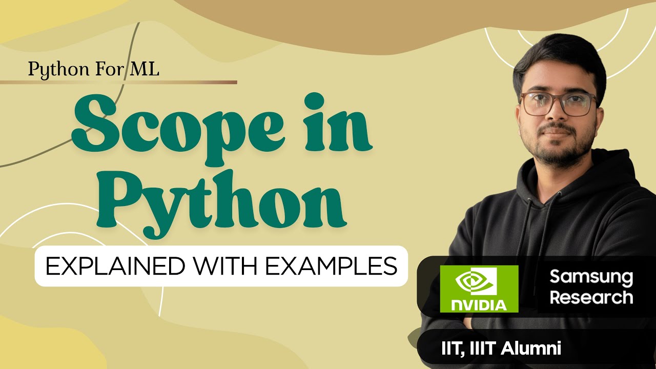 1.12.1 Scope in Python | Global & Local Scope | Hindi - YouTube