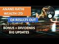 Anand Rathi Wealth Ltd |  8X Return in Just 2 Years🔥| Q4 RESULT OUT #anandrathiwealth #q4earnings