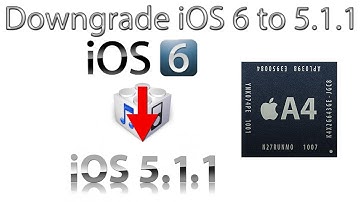 How To Downgrade iOS 6 to iOS 5.1.1 For Untethered Jailbreak (A4 And Below Devices)
