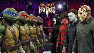 TMNT vs. Jason, Michael Myers, Freddy Krueger & Ghostface! Who Will Win? | WWE 2K26 screenshot 1