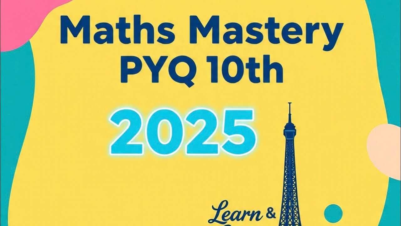PYQ 2025 CBSE Board for class 10th Part-2