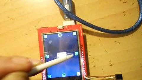 Setting up 2.4 Inch TFT LCD Arduino Shield ILI9341 HX8347 from Banggood