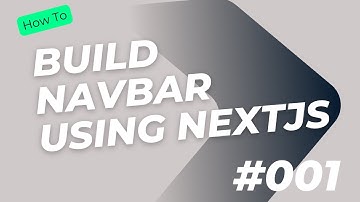 Create a Modern Navbar in Next.js 15 with Tailwind CSS – Responsive & Animated