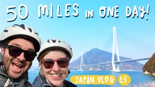 Japan's Most Famous Cycling Route - We Rode The Shimanami Kaido! - JAPAN VLOG 15