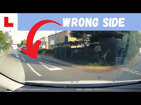 Learner fails for turning UK - YouTube