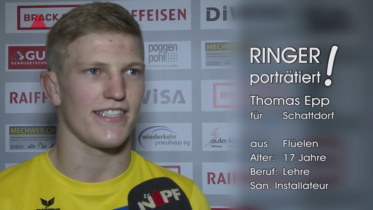 Thomas Epp Ringer Ringen 19 11 09 Portraitiert Mirco Studer Thomas Epp - YouTube
