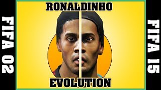 RONALDINHO evolution [FIFA 02 - FIFA 15]