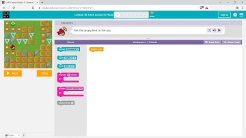 L18-1 |Code.org | Express-2021 | Lesson 18: Until Loops in Maze | level 1