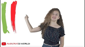 Learn Italian feminine indefinite articles with Aurora