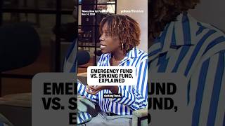 Emergency fund vs. sinking fund, explained #shorts #podcast