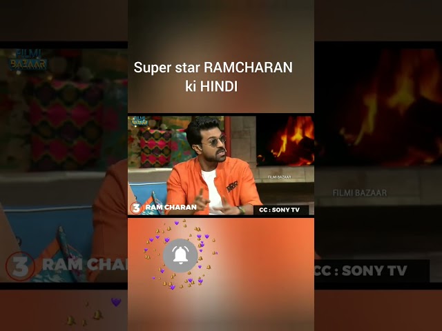 @RRR ramcharan speaking hindi #family#short #shorts#youtubeshorts#shorto#entertainmentl‎@YouTube class=