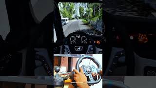 Starting Dangerous Ghat Road 🛣️ | Truck Driving Game | ETS2 Indian Map Mod #ets2 #shorts #ghatroad