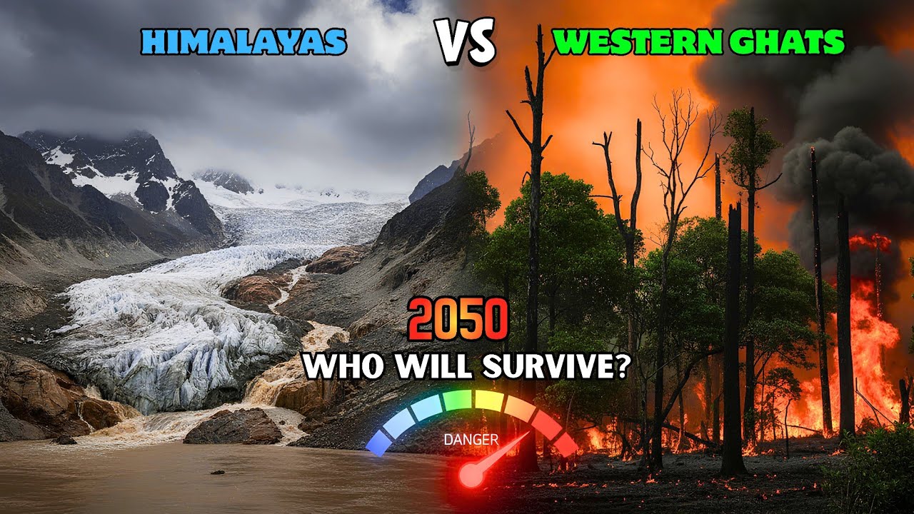 Western Ghats vs Himalayas 2050: कौन बचेगा? 😰 (Climate Simulation)