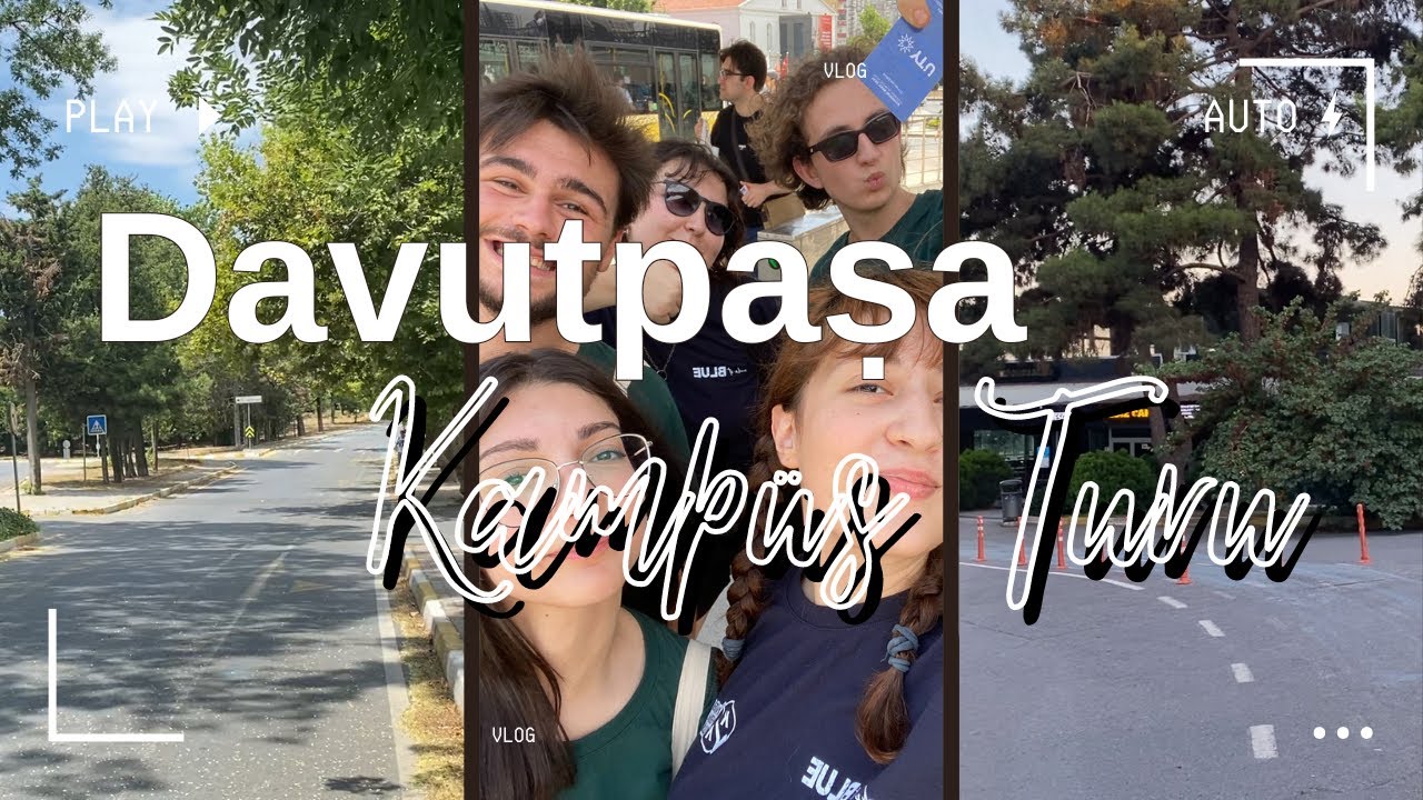 Yıldız Teknik Üniversitesi Davutpaşa Kampüs Turu
