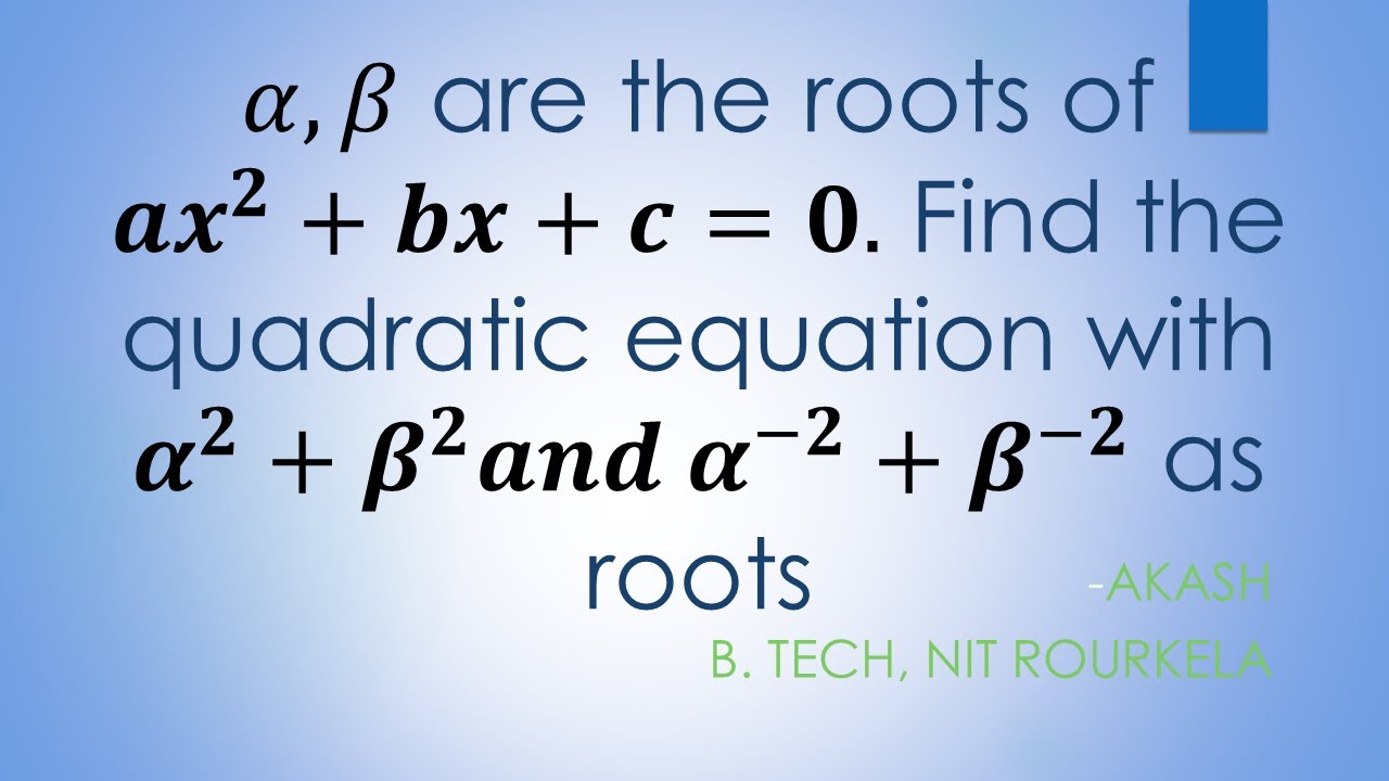 Maths 2A Quadratic Expressions Exercise 3a Section 2 Q2 Solution ...