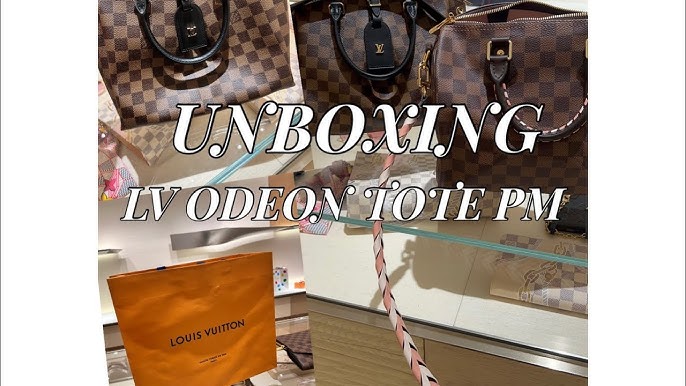 Louis Vuitton Odeon Tote PM (UNBOXING, REVIEW, MODSHOT) 