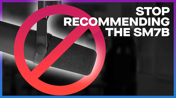 Stop recommending the Shure SM7b microphone for streaming