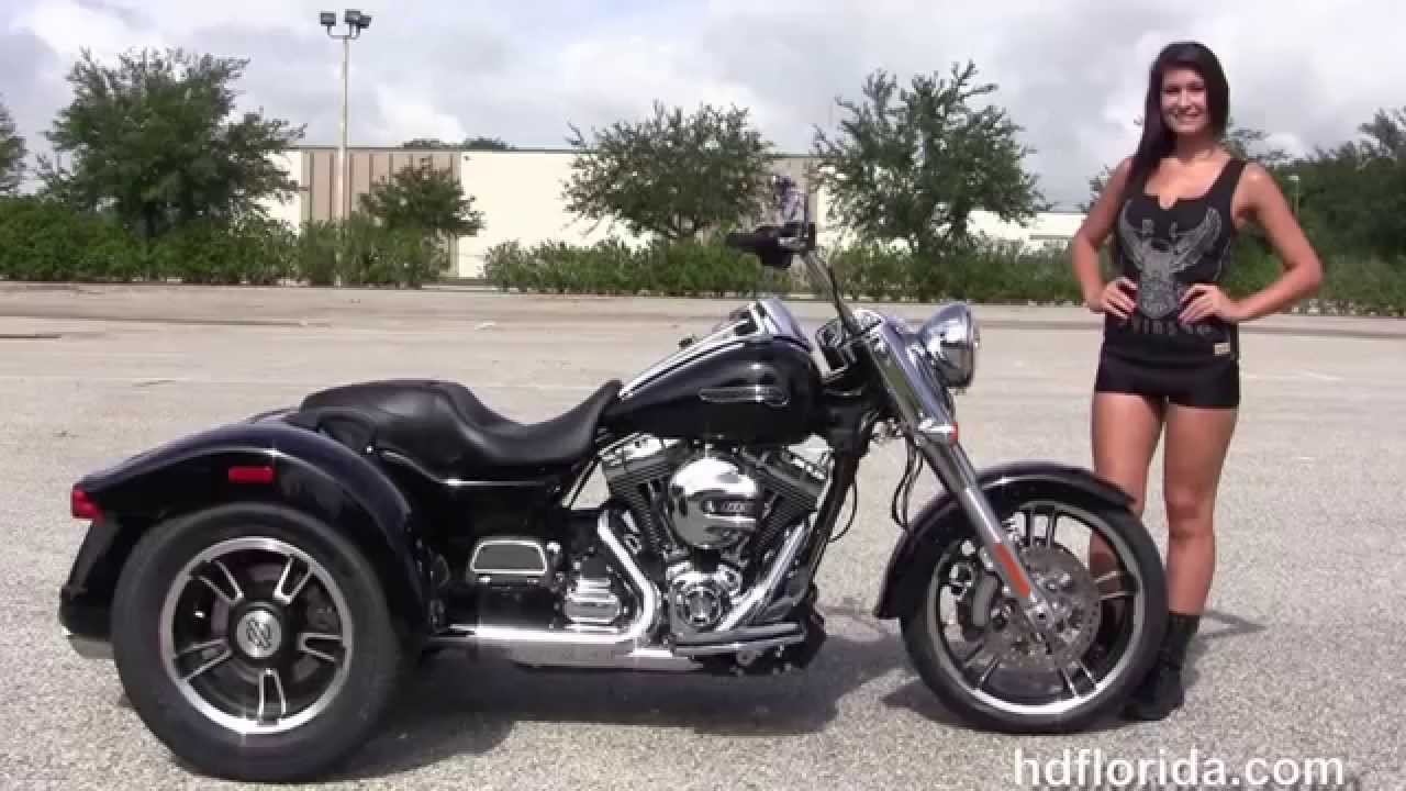 New 2015 Harley Davidson Freewheeler Trike For Sale Three Wheeler Youtube