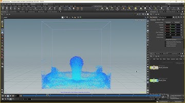 Fluid simulation with Houdini FLIP solver