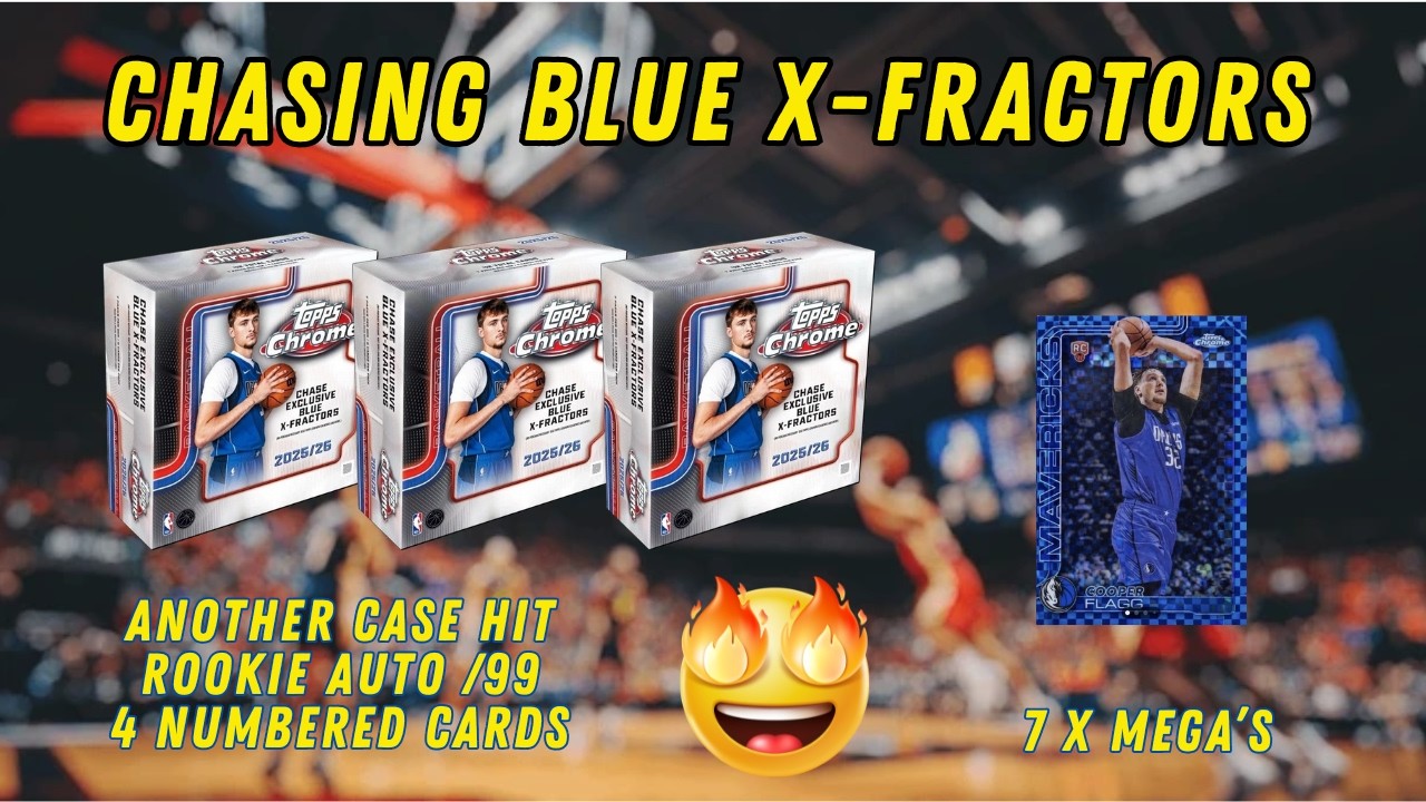 X FRACTORS просто взорвались! 💥TOPPS добавили синие бонусы!