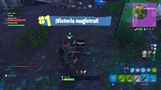 Fortnite- Final de la partida en escuadrón