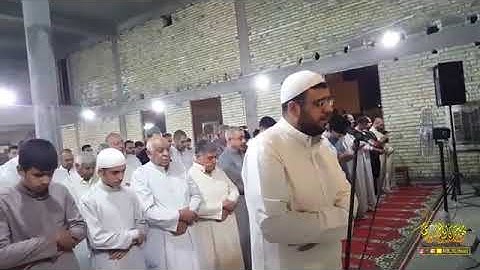 تلاوة خاشعة من صلاة القيام في مسجد المدلل مدينة الفلوجة العراقية الشيخ محمد رياض الجبوري حفظه الله