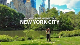 [4K] NEW YORK CITY - Summer Walk, Manhattan, New York Central Park, Travel, NYC, USA