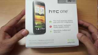 HTC One S Unboxing, Overview & first boot