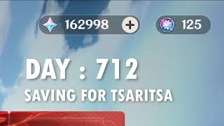 DAY 712 SAVING FOR TSARITSA