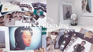 BTS Unboxing】 Jongguk GOLDEN | 10 books | JP Universal Weverse