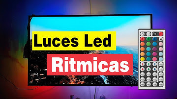Ilumina TU TELEVISOR Con Luces LED RGB USB con Sincronización Musical Configuración e Instalación