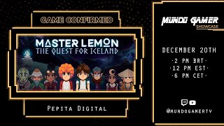 Master Lemon: The Quest For Iceland - Official Teaser | Mundo Gamer Showcase