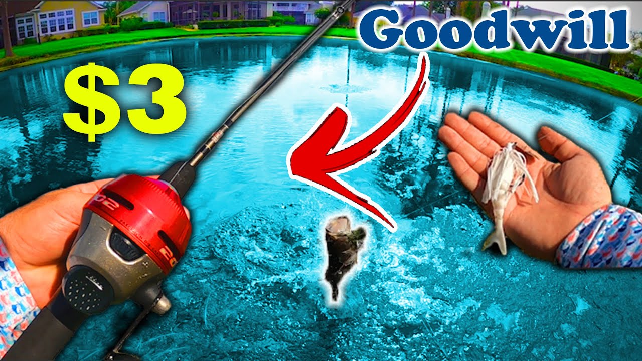 I RESTORED a 3 GOODWILL Fishing Reel and Caught a HUGE Fish