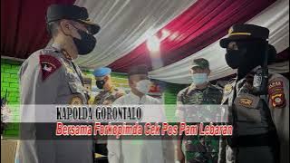 Kapolda Bersama Forkopimda Cek Pos Pam Lebaran