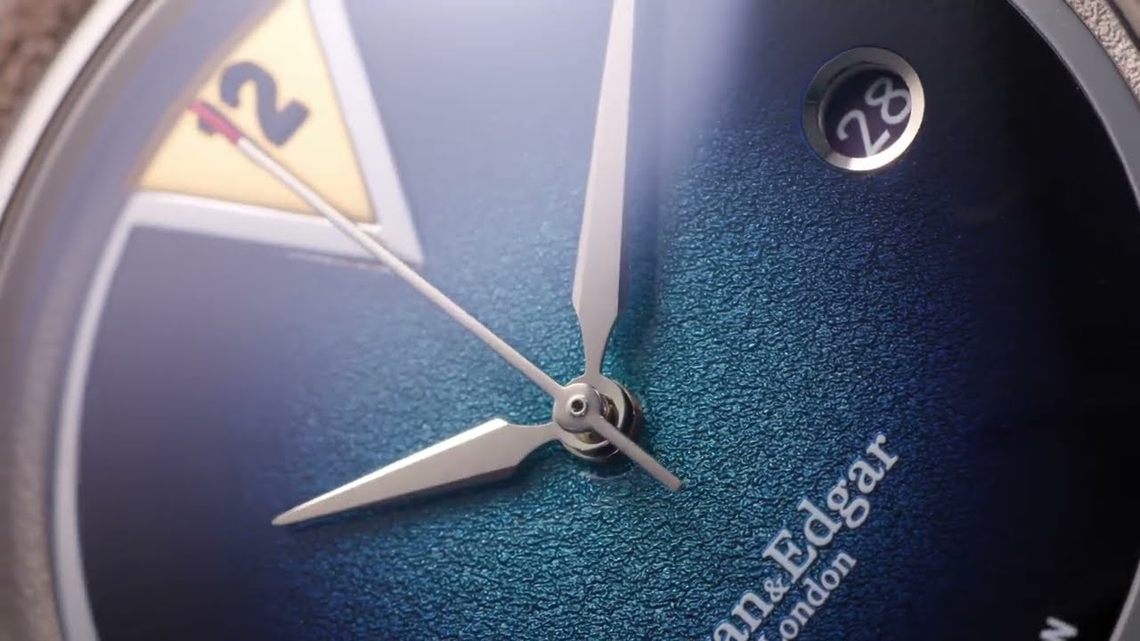 Swan & Edgar Blue Enamel Horizon