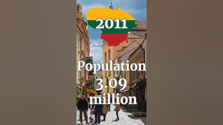 Lithuanian population (1990-2024) #lithuania #baltic #vilnius #europe #eu #population