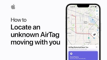 How to locate an unknown AirTag moving with you on iPhone | Apple Support