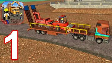 Stickman City Construction Excavator - Gameplay Walkthrough Part 1 (Android, iOS)