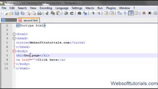 Html and Css Tutorial - 6-  how to create links in html