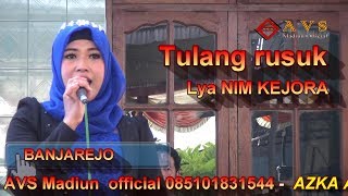Tulang rusuk/ Lya NIM IPUL S / BANJAREJO