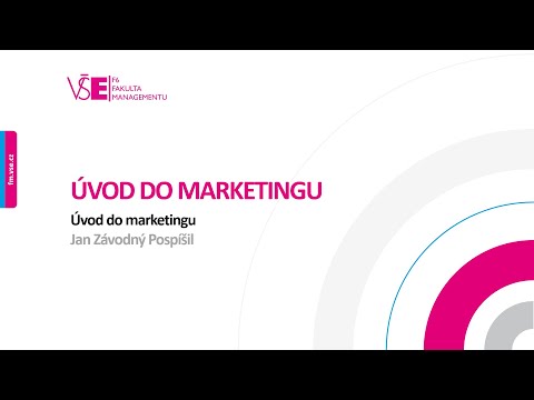 Náhľad videa: Úvod do marketingu – Úvod, historie a základní pojmy
