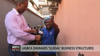 Lagos Damages ‘Illegal’ Businesses As Police Assault Workers